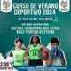 ¡Ven y únete al Curso de Verano Deportivo 2024! La Presidencia Municipal de Ocoyoacac, en colaboración con el Instituto Municipal de Cultura Física y Deporte, invita a todas las niñas, niños y jóvenes a disfrutar de una experiencia inolvidable llena de diversión, deporte y aprendizaje. No te pierdas esta oportunidad única de desarrollar tus habilidades, hacer nuevos amigos y vivir un verano activo y saludable. ??Requisitos -Carta responsiva -CURP del niño (a) -Dos copias del INE del padre o tutor ??Materiales requeridos -Tenis -Ropa deportiva -Lunch -Agua -Gorra o sombrero ?Cuota de recuperación $100 pesos ?Sede: Polideportivo Clausura: la Marquesa